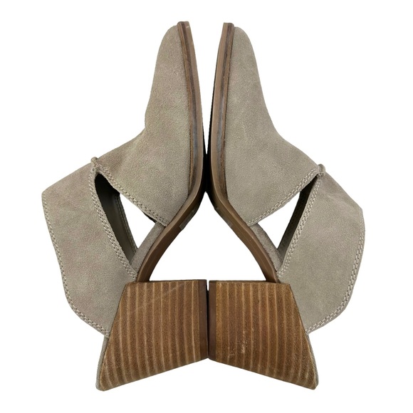 Dolce Vita Rogin Suede Heeled Mules Size 8 - Picture 8 of 16